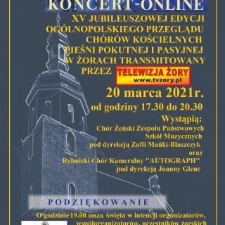 XV koncert jubileuszowej edycji Ogólnopolskiego Przeglądu Chórów Kościelnych