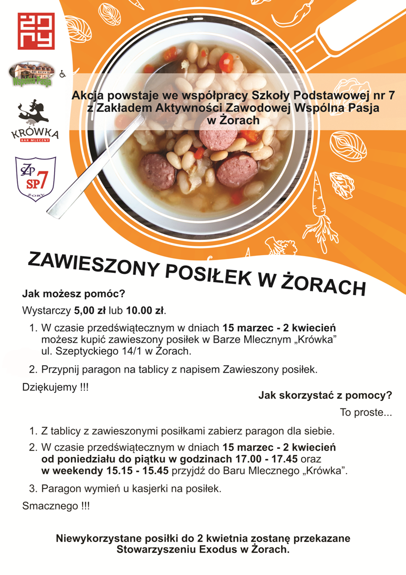Wesprzyj potrzebujących! Kup „posiłek zawieszony” w Barze Mlecznym „Krówka”