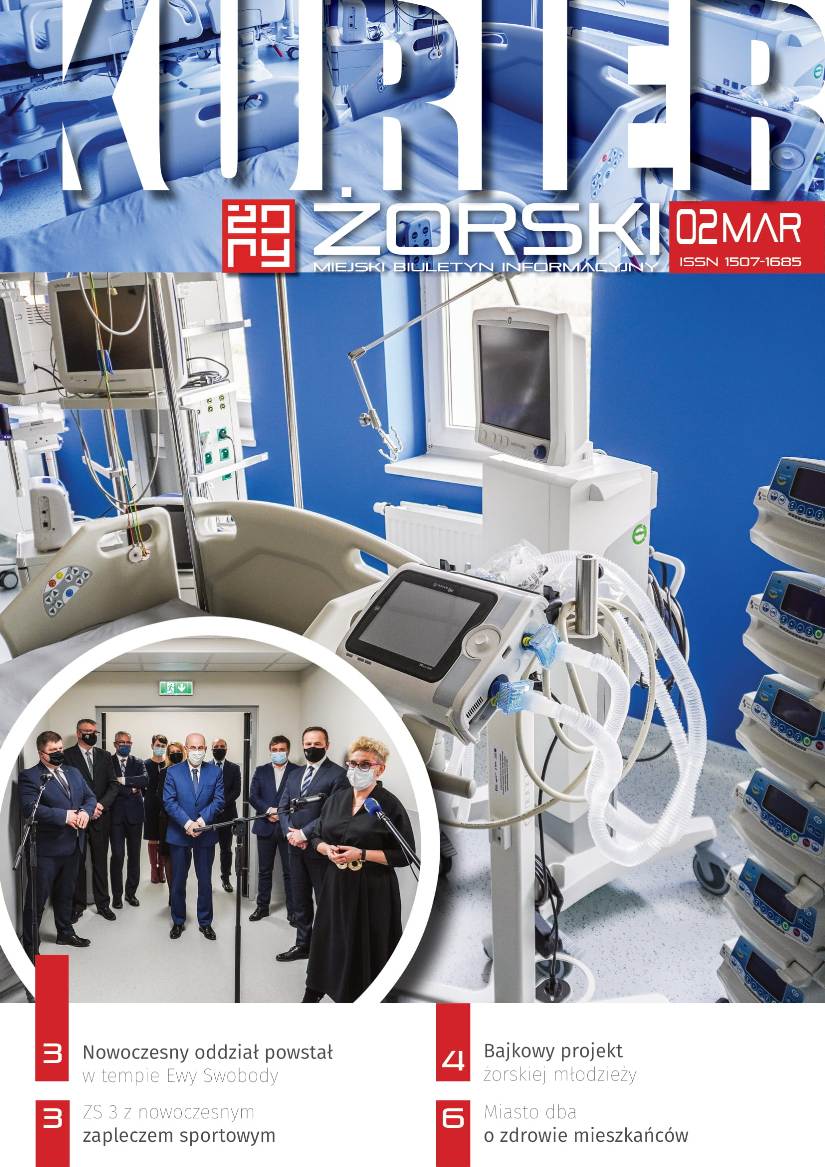 W najbliższym dniach do domów i mieszkań żorzan trafi marcowy numer Kuriera Żorskiego