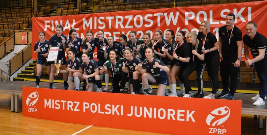 Pogoń 1945 Zabrze wicemistrzem Polski w piłce ręcznej!