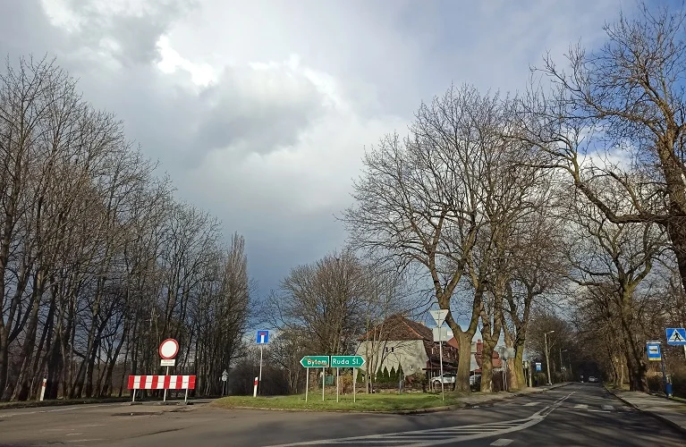 Objazd przez Rudzką Kuźnicę 9