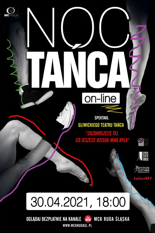 Noc Tańca 2021 w MCK on-line. Co w programie?