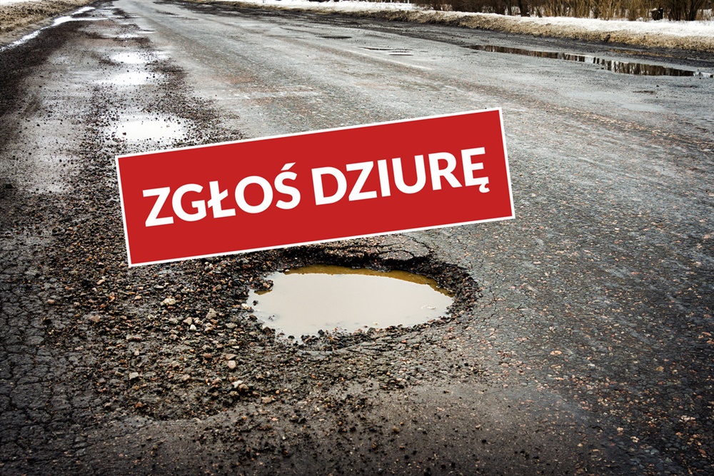 Widzisz dziurę w drodze? Zgłoś to!