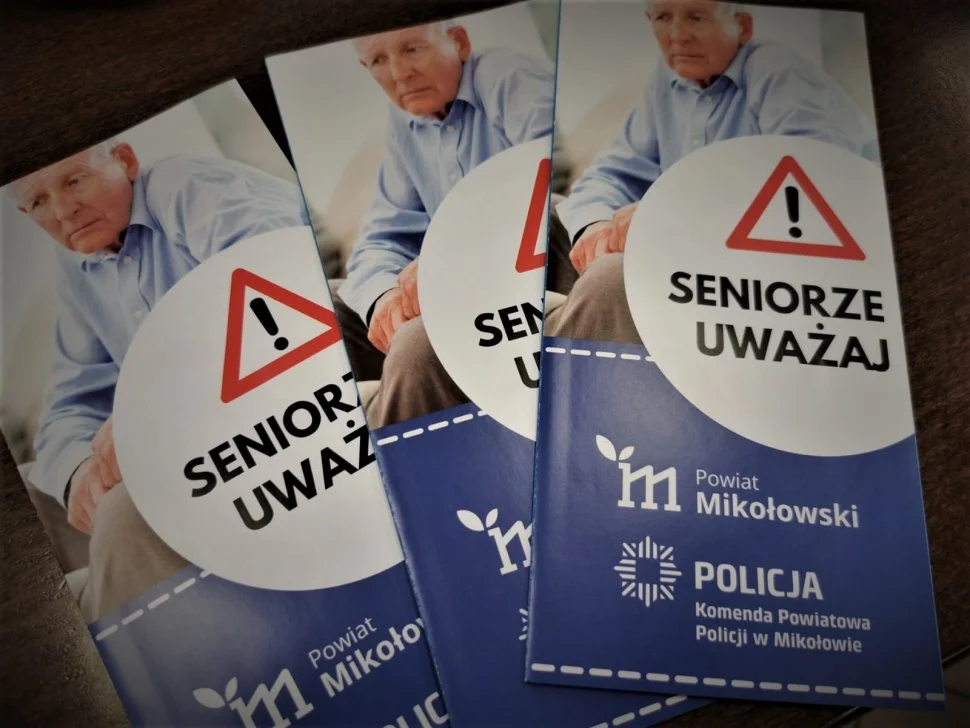 Dzielnicowy z łaziskiego komisariatu w trosce o dobro seniorów