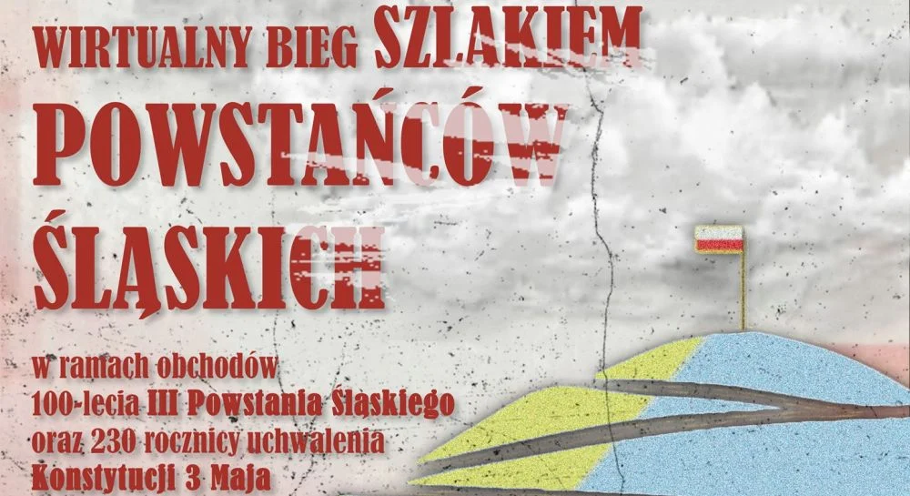 Wirtualny bieg i marsz szlakiem Powstańców Śląskich