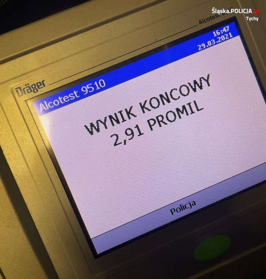 Wpadł nietrzeźwy kierujący - kolejny efekt kampanii "Nie reagujesz-akceptujesz"