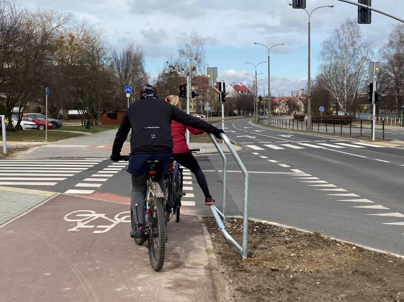Tychy wprowadzają kolejne udogodnienia dla rowerzystów