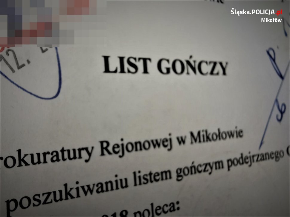 Z samolotu prosto do aresztu. Policja zatrzymała poszukiwanego listem gończym