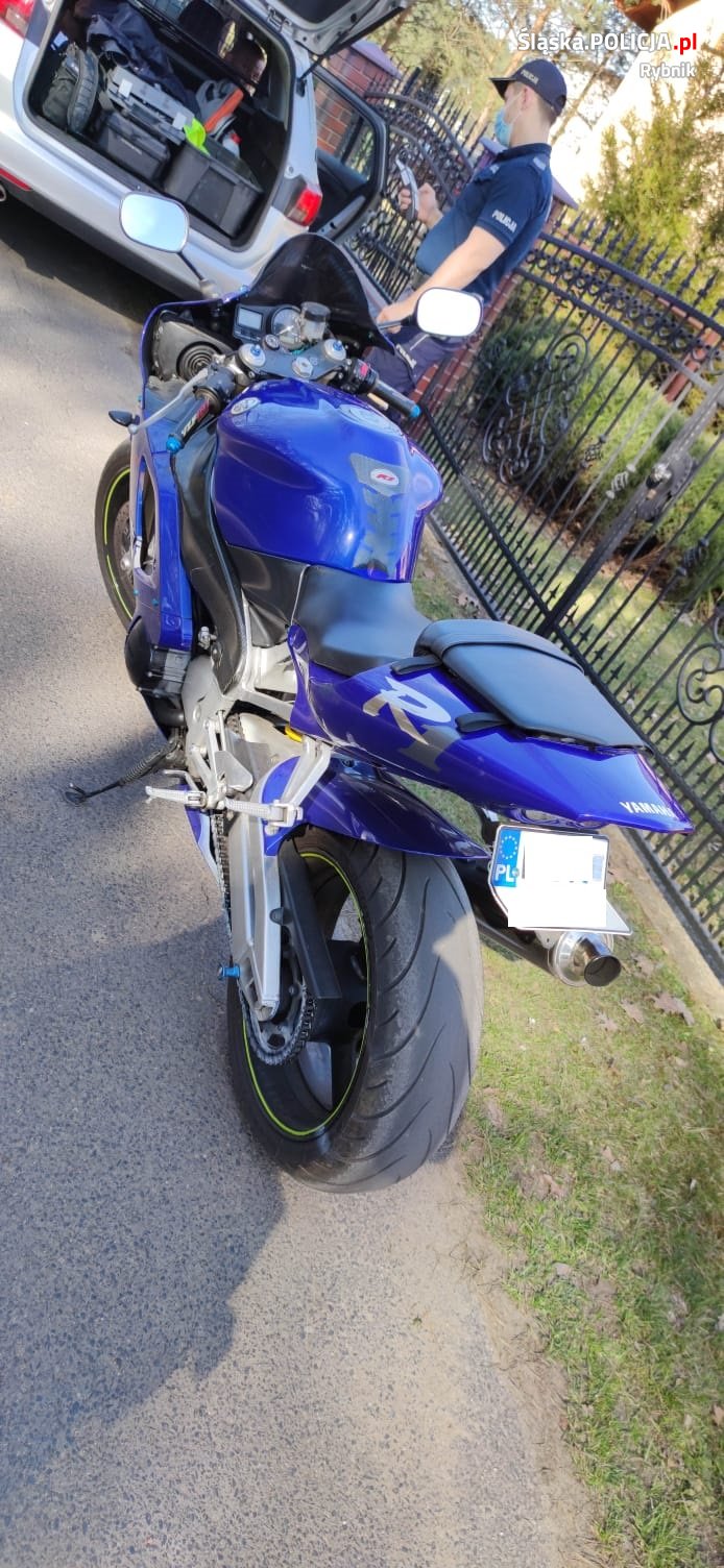 Ucieczka pijanego motocyklisty