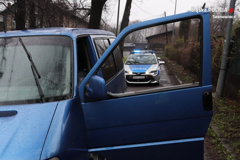 Pościg ulicami Sosnowca! Mężczyzna nie zatrzymał się do kontroli