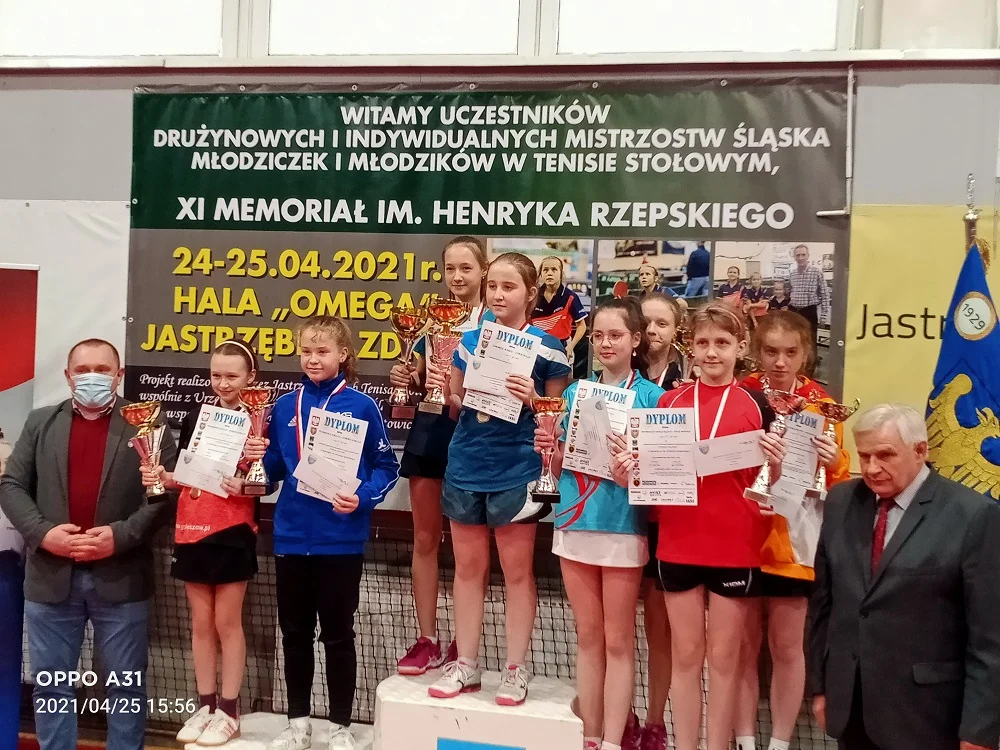 Monika Wilk z UKS Dwójka Sosnowiec zdobyła brąz w mistrzostwach śląska
