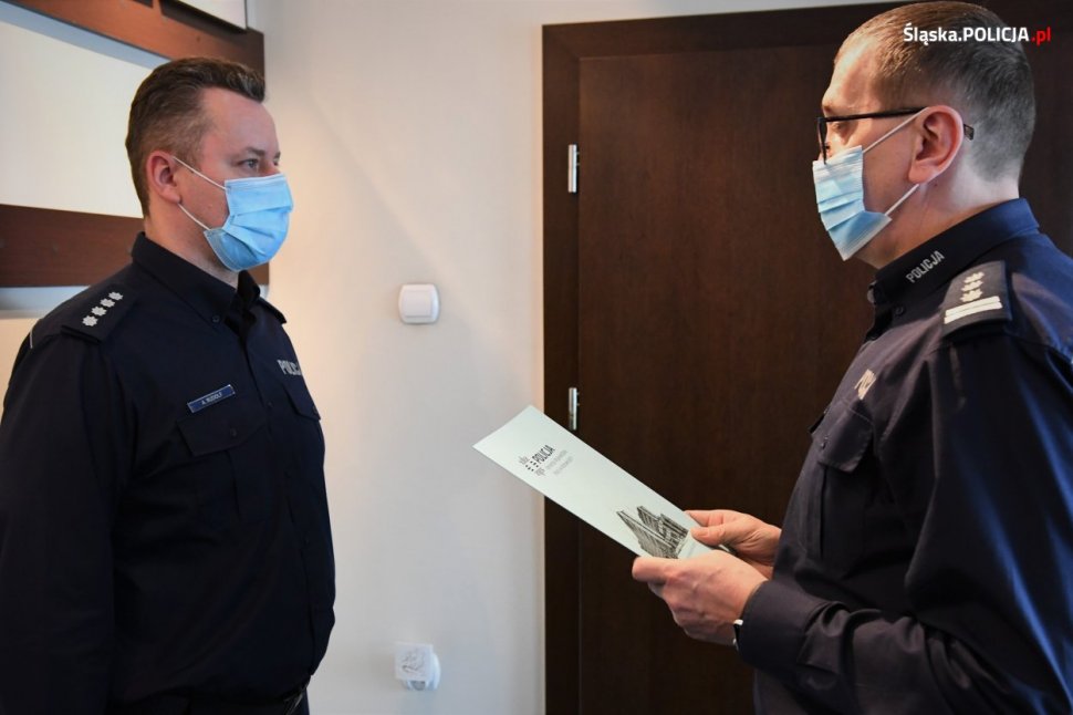 Nadkomisarz Andrzej Rudolf oficjalnie powołany na zastępcę szefa mikołowskich policjantów