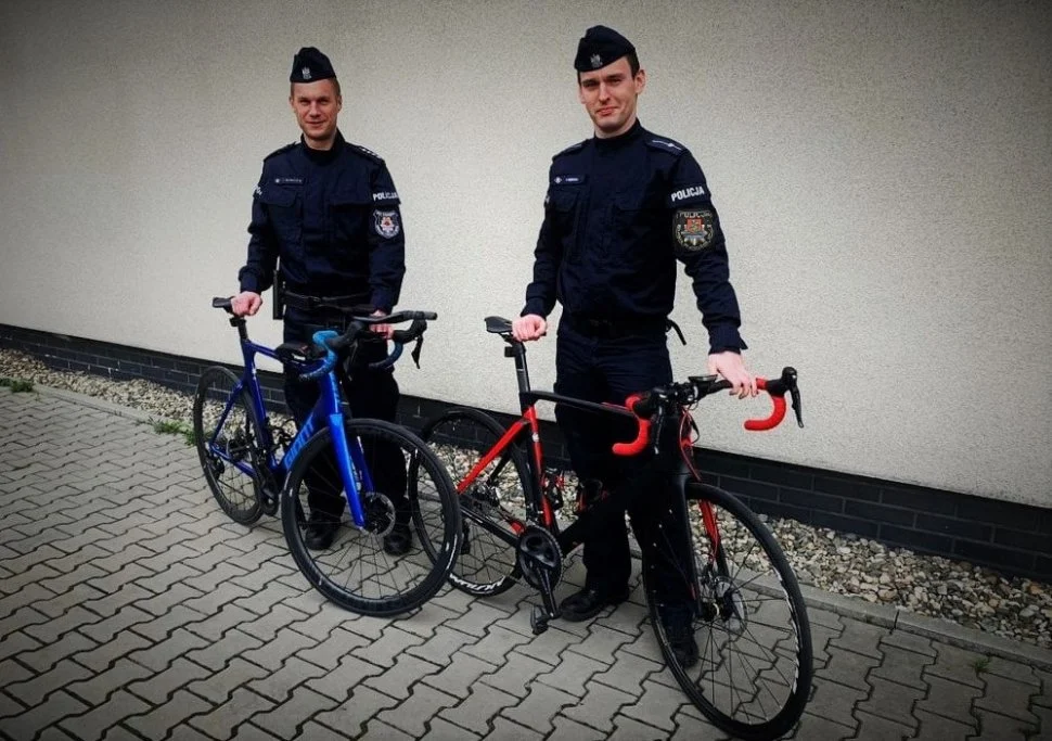 Śląski rowerowy team z pomocą dla łódzkiego policjanta