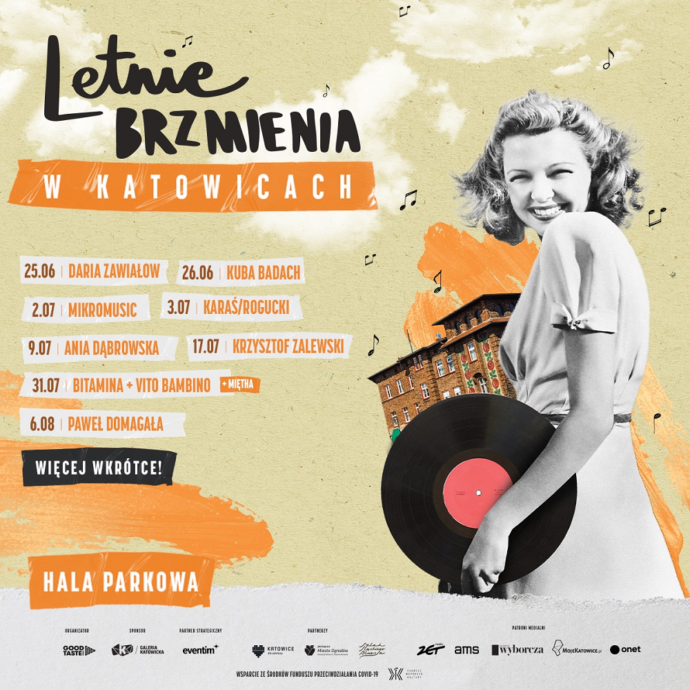 Letnie Brzmienia Katowice 2021: Wystąpi plejada gwiazd! Sprawdź harmonogram