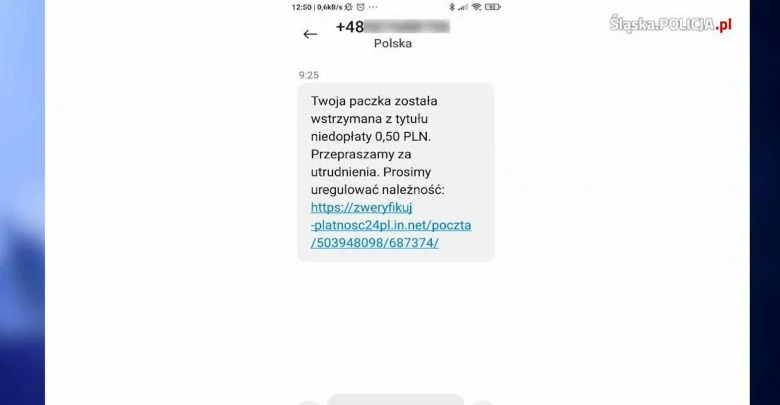 Zapłać mandat, dopłać do paczki. Fala fałszywych SMS-ów zalała Śląsk!