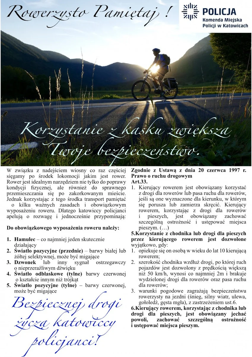 W trosce o bezpieczeństwo uczestników ruchu drogowego