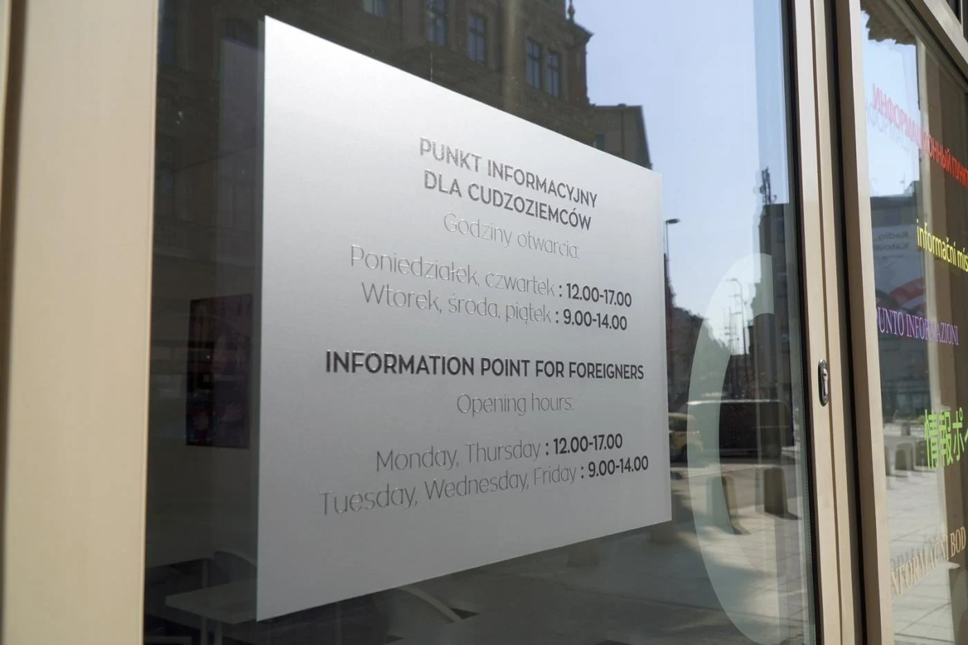 W Katowicach powstał punkt informacyjny dla cudzoziemców