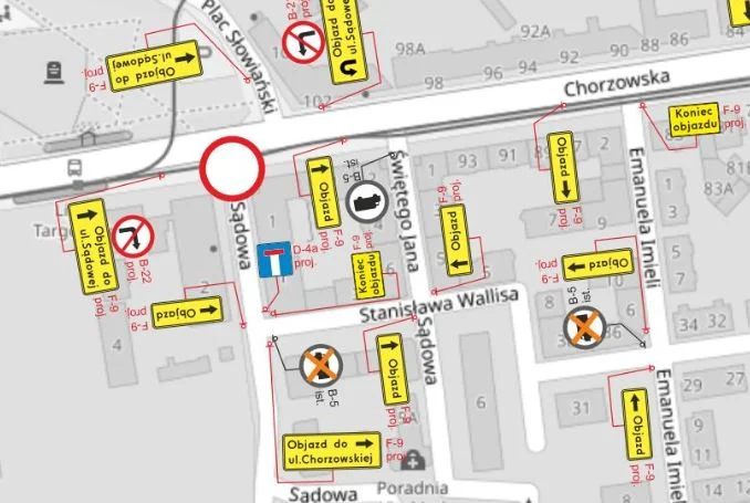 Zmiana organizacji ruchu na ul. Sądowej w Lipinach!