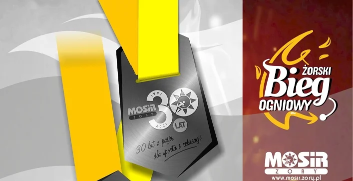 Prezentujemy medal 8. Żorskiego Biegu Ogniowego, limit miejsc powoli się wyczerpuje