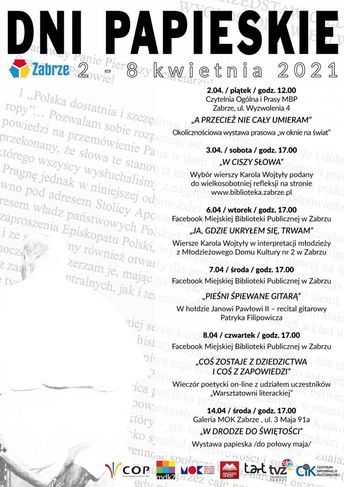 Dni Papieskie 2021 - tym razem online