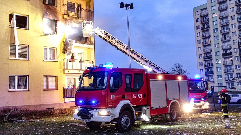 Zabrze: Zmarł 34-letni mężczyzna poszkodowany w wybuchu gazu