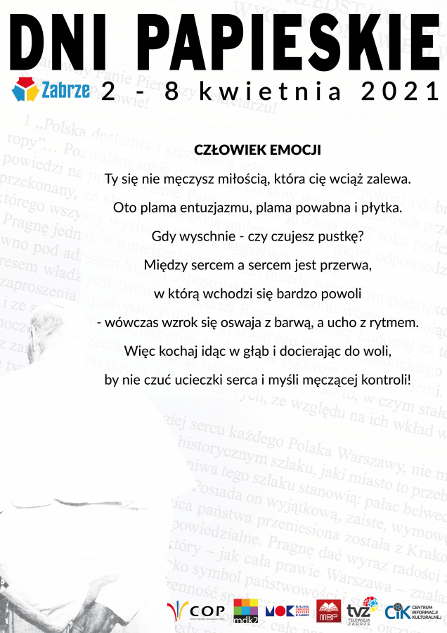 Dni Papieskie w Zabrzu - tylko online