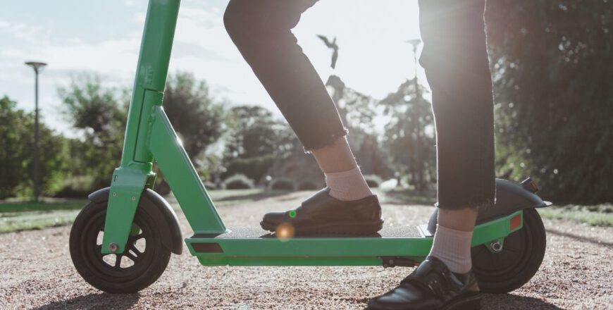 W Zabrzu pojawiły się elektryczne hulajnogi