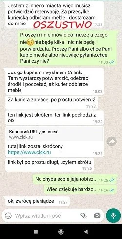 Uwaga na oszustów! Kolejni trzej mieszkańcy Zabrza oszukani metodą na fałszywy link