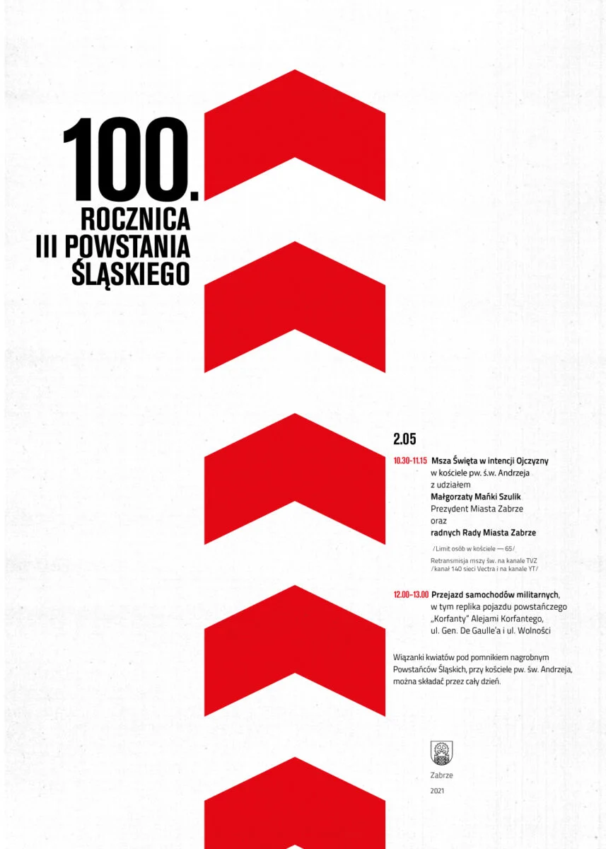 Obchody 100. rocznicy III powstania śląskiego w Zabrzu