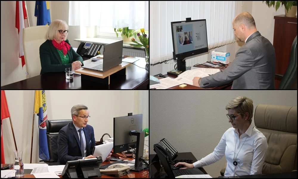 Pierwsze spotkanie on-line z władzami Rudy Śląskiej za nami!