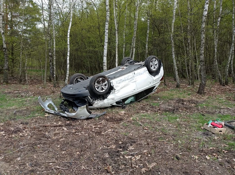 Dachowanie w Rudzie Śląskiej. Występują spore utrudnienia w ruchu