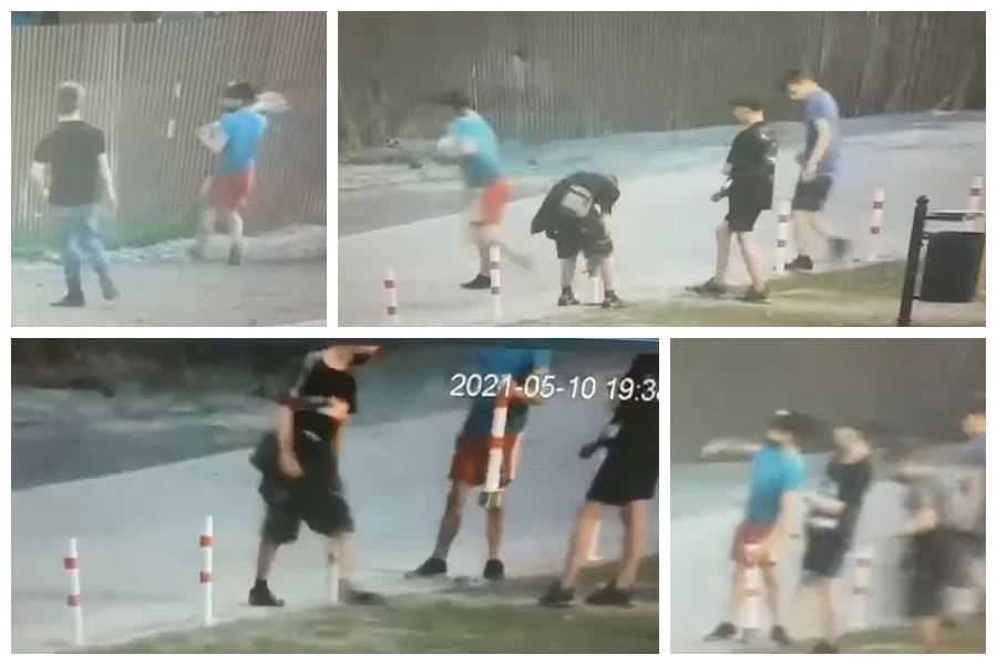 Młodzi wandale w akcji. Po raz kolejny zdewastowali Orzegów Koksownia Park