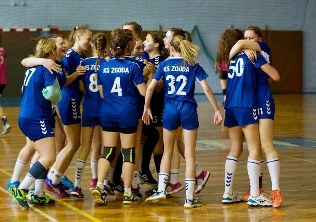 Juniorki młodsze Zgody Ruda Śląska awansowały do 1/4 Mistrzostw Polski!