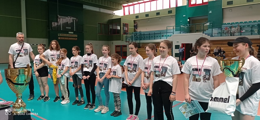 Młode szczypiornistki Grunwaldu ze srebrem na turnieju ogólnopolskim!