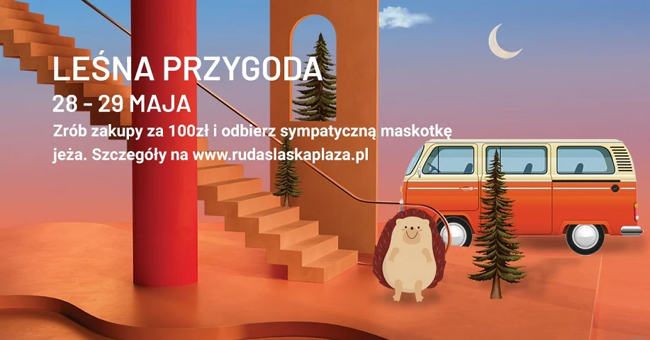 "Leśna przygoda" w Ruda Śląska Plaza. Zrób zakupy za min. 100 zł i odbierz Pana Jeżyka