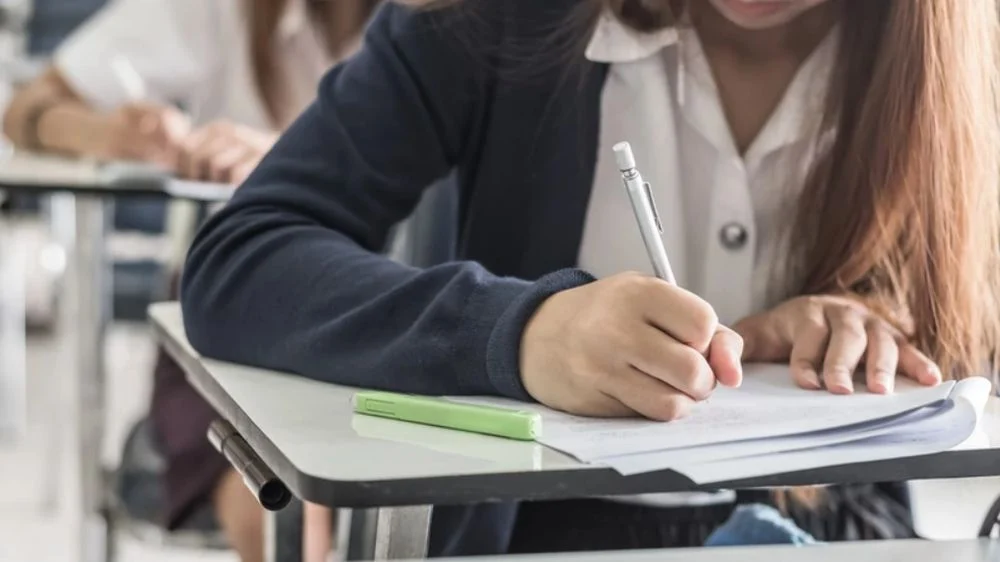 Uczniowie pisali egzamin dojrzałości