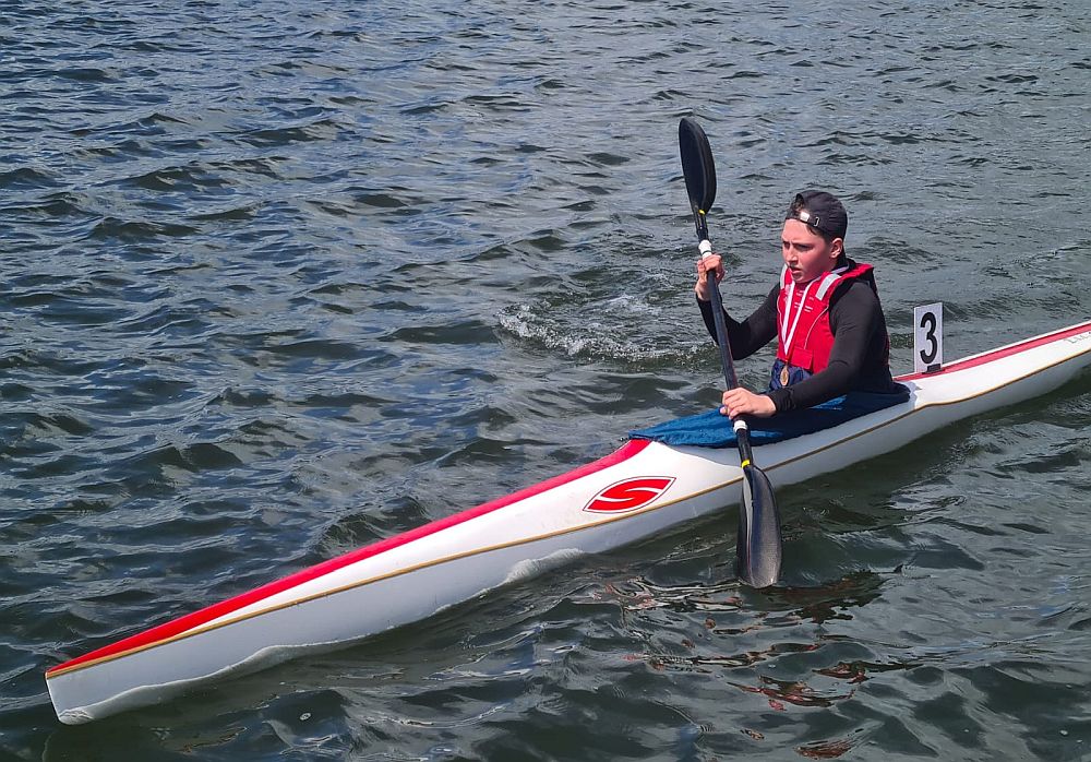 Dawid Franielczyk z medalem Mistrzostw Śląska