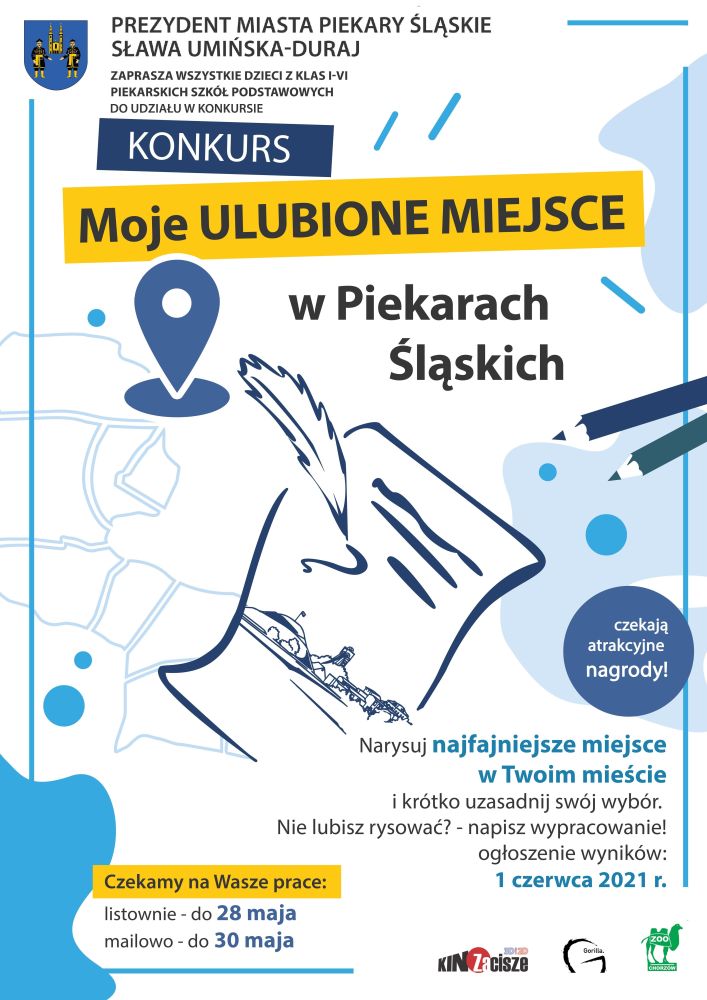 Moje ulubione miejsce – konkurs na Dzień Dziecka
