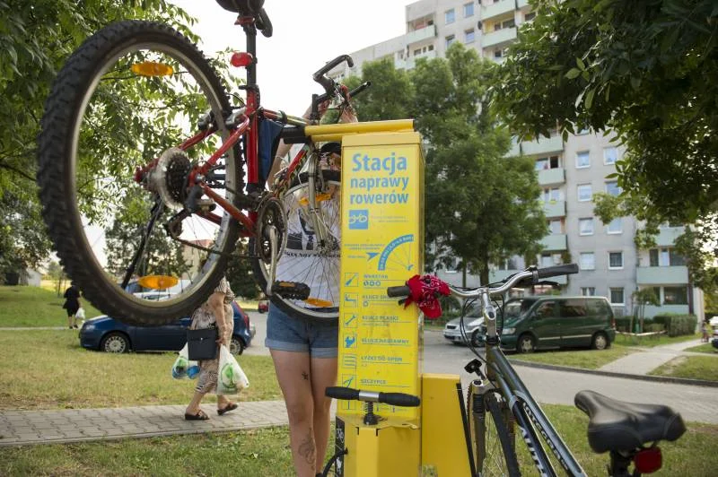 6 kolejnych stacji napraw rowerów w Tychach