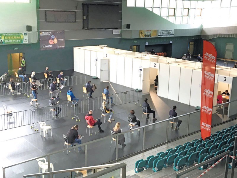 Przerwano dostawy Moderny do siemianowickich punktów szczepień