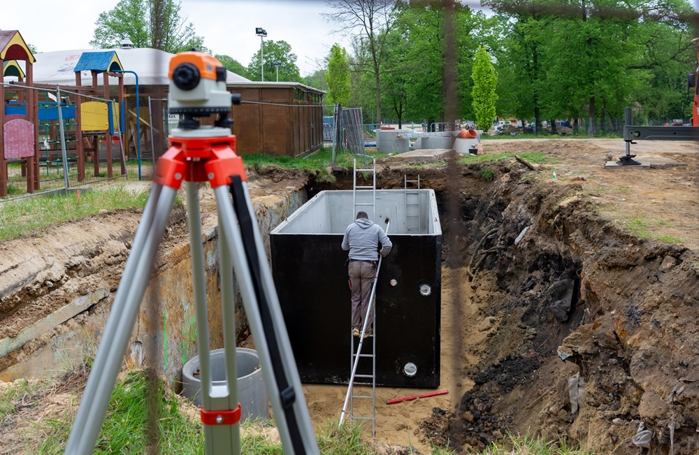 W Parku Kachla powstaje wodny plac zabaw