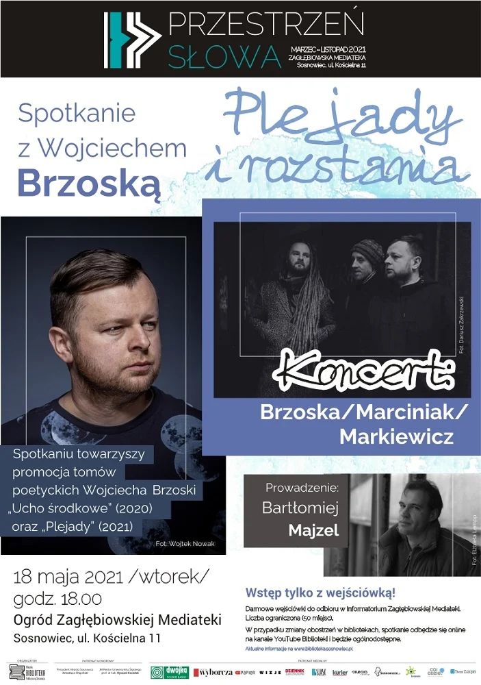 Wojciech Brzoska: literacko i muzycznie – czwarta odsłona Przestrzeni Słowa!