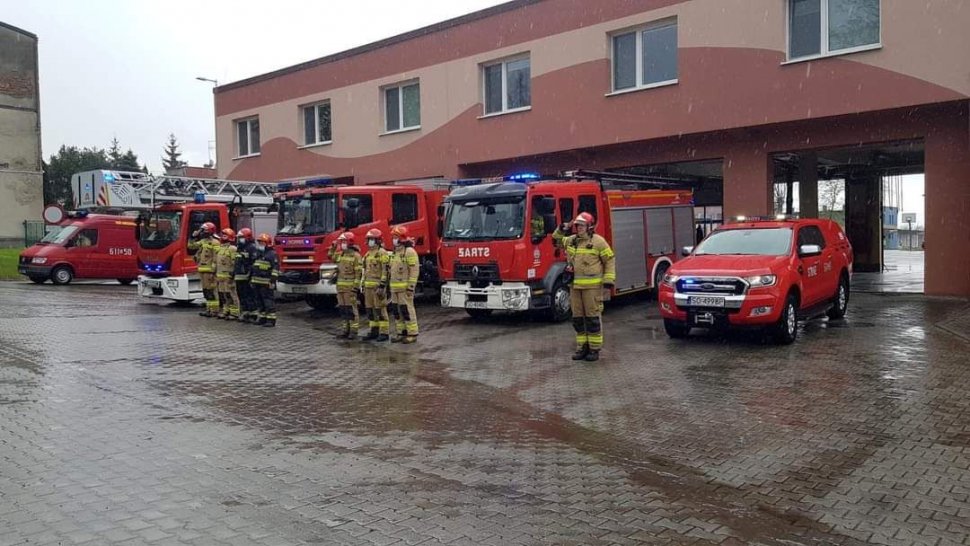 Sosnowieccy policjanci oddali hołd zastrzelonemu na służbie koledze