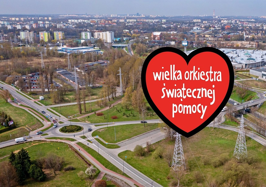 Sosnowiec będzie miał Rondo im. WOŚP. Jutro nastąpi uroczyste nadanie nazwy