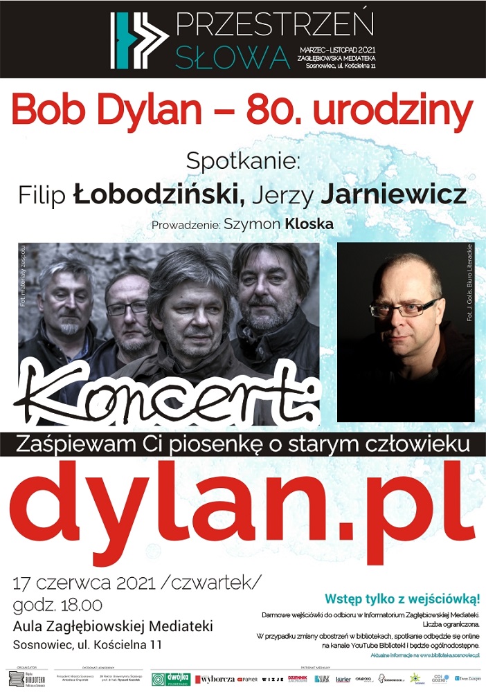 Bob Dylan: huczna osiemdziesiątka – piąta odsłona Przestrzeni Słowa!