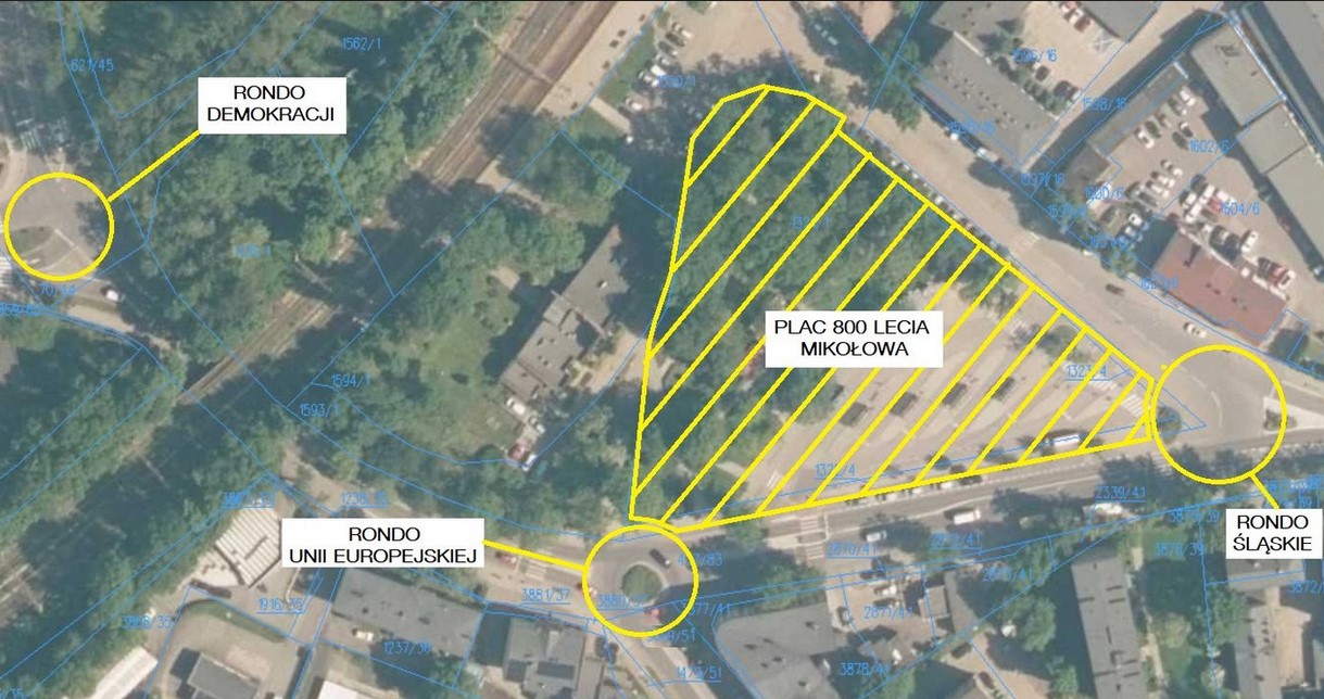 Nowe nazwy dla trzech rond i centrum przesiadkowego w Mikołowie. Która koncepcja wygra?