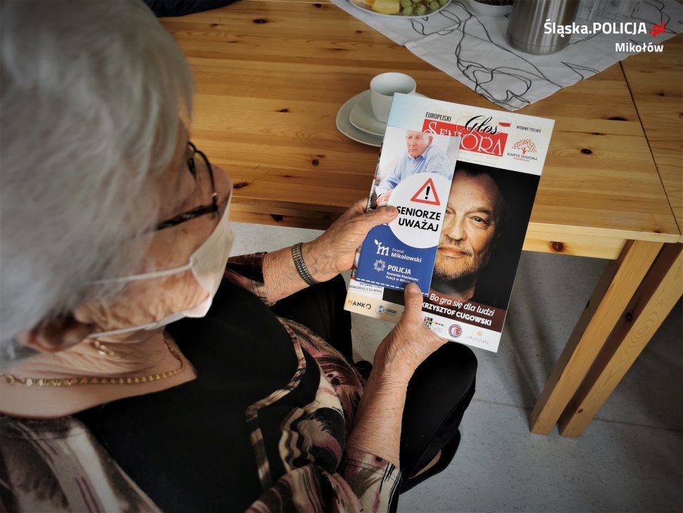 Policja przeprowadziła spotkania profilaktyczne dla seniorów