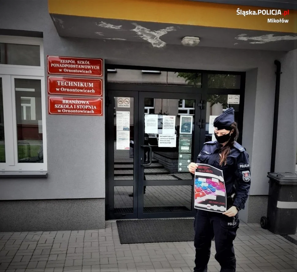 To nie gra - nie masz dwóch żyć! Policjanci w mikołowskich szkołach