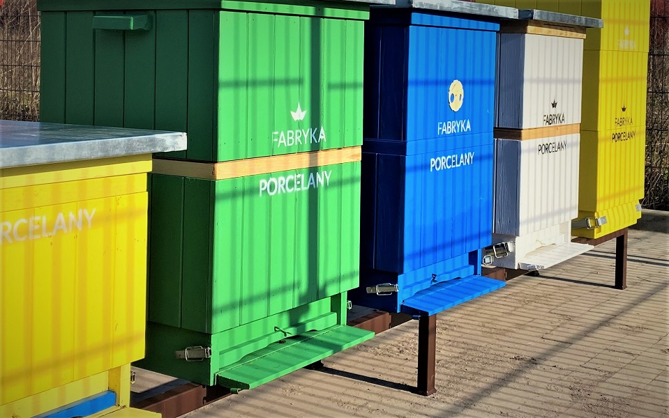 Na terenie Fabryki Porcelany pojawiła się pasieka