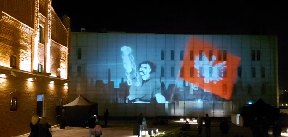 Noc Muzeów 2021 za nami. Jedną z atrakcji w Katowicach był historyczny mapping